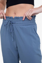 Load image into Gallery viewer, Cuffed Essential High Waist Joggers - Blue Green - Deep Purple - Dark Blue