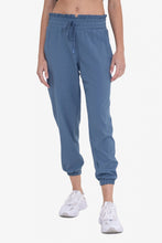 Load image into Gallery viewer, Cuffed Essential High Waist Joggers - Blue Green - Deep Purple - Dark Blue