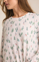 Load image into Gallery viewer, Alpine LS Top - Noble Fir on Sea Salt