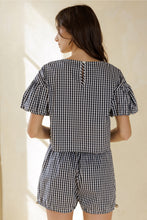 Load image into Gallery viewer, Bloomers Shorts Set - Navy/White
