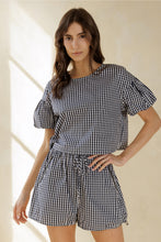 Load image into Gallery viewer, Bloomers Shorts Set - Navy/White