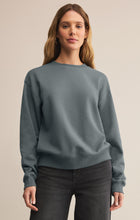 Load image into Gallery viewer, Boyfriend Cotton Sweatshirt - Storm Cloud
