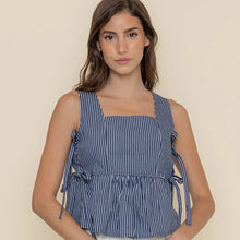 Load image into Gallery viewer, Chic Nautical Stripe Top