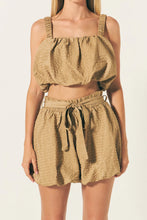 Load image into Gallery viewer, Crop Bubble Top - Black (Style: JJ860T)