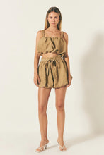 Load image into Gallery viewer, Crop Bubble Top - Black (Style:J860T)