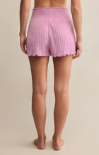 Load image into Gallery viewer, Dawn Smocked Rib Shorts - Violet Gem