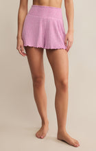 Load image into Gallery viewer, Dawn Smocked Rib Shorts - Violet Gem