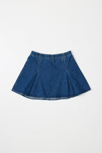 Load image into Gallery viewer, Carmel Denim Mini Skirt - Washed Blk or Med Denim