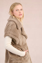 Load image into Gallery viewer, Faux Fur Sleeveless Jacket - Brown (Style: HA109DH)