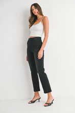 Load image into Gallery viewer, HR Soft Stretchy Straight Jeans - Washed Black