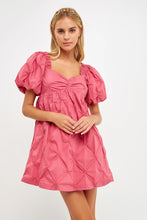 Load image into Gallery viewer, Broderie Lace Dress - Pink