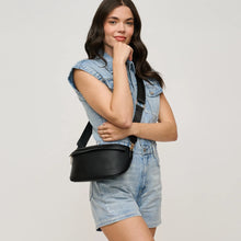 Load image into Gallery viewer, Laney Belt Bag - Denim - Black - Sage