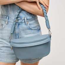 Load image into Gallery viewer, Laney Belt Bag - Denim - Black - Sage