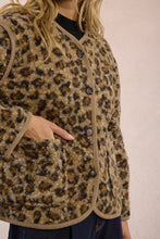 Load image into Gallery viewer, Leopard Sherpa Jacket - Brown Multi (Style: LA1751DH)
