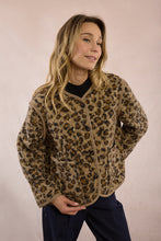Load image into Gallery viewer, Leopard Sherpa Jacket - Brown Multi (Style: LA1751DH)
