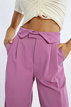 Load image into Gallery viewer, Wide Leg Pants - Dark Pink