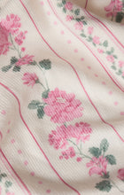 Load image into Gallery viewer, Marseille Boudoir LS Top - Vanilla Ice w/ Floral Print