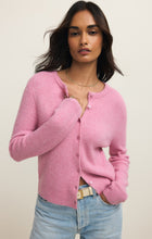 Load image into Gallery viewer, Medina Rib Cardigan - Appletini - Pink Crush