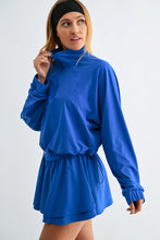 Load image into Gallery viewer, Sculpt Half Zip Pullover - Deep Indigo - Silken Taupe