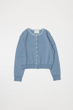 Load image into Gallery viewer, Montana Cardigan - Blk/White- Blue/Navy