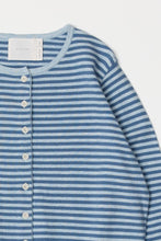 Load image into Gallery viewer, Montana Cardigan - Blk/White- Blue/Navy
