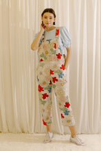 Load image into Gallery viewer, Floral Denim Overalls - Multi