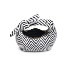 Load image into Gallery viewer, Penny Clutch - Black/Natural or Navy/Natural