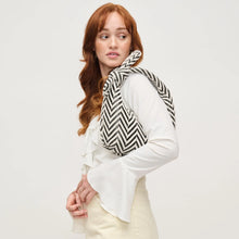 Load image into Gallery viewer, Penny Clutch - Black/Natural or Navy/Natural