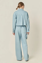 Load image into Gallery viewer, Pintuck Denim Pants - Light Denim (Style: SS2030P)