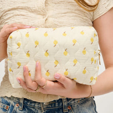 Load image into Gallery viewer, Quilted Keeper - Pink Rose - Lemon - Cherry