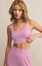 Load image into Gallery viewer, Zoe Rib Tank Bra - Violet Gem
