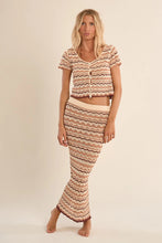 Load image into Gallery viewer, Sailor Crochet Top -Off White Multi (Style #NB114EE)