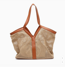 Load image into Gallery viewer, Nanette Tote - Natural/Tan