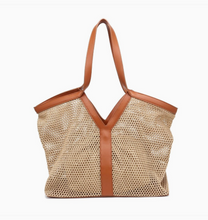 Load image into Gallery viewer, Nanette Tote - Natural/Tan