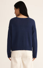 Load image into Gallery viewer, Sienna USA Sweater - Yacht Blue