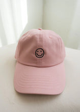 Load image into Gallery viewer, Smiley Baseball Cap - Cream, Forest Green, Chocolate, Khaki, Rose, Black, Navy