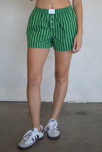 Load image into Gallery viewer, Boxer Shorts
Corie - Green Stripe