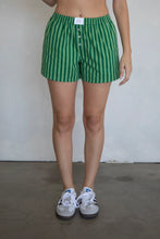 Load image into Gallery viewer, Boxer Shorts
Corie - Green Stripe