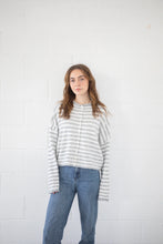 Load image into Gallery viewer, Piper Cardigan - Grey or Ivory/Black