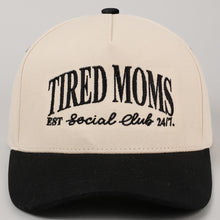 Load image into Gallery viewer, Vintage Trucker Cap - Cream / Burgundy - Cream / Black