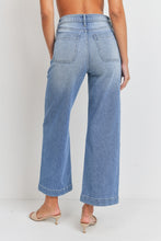 Load image into Gallery viewer, Eve Utility Jeans - Dark Denim - Fern Green - Medium Denim (DP649)