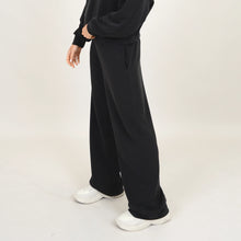 Load image into Gallery viewer, Victoria Modal Scuba Pant - Black Ink (Gunmetal Color)