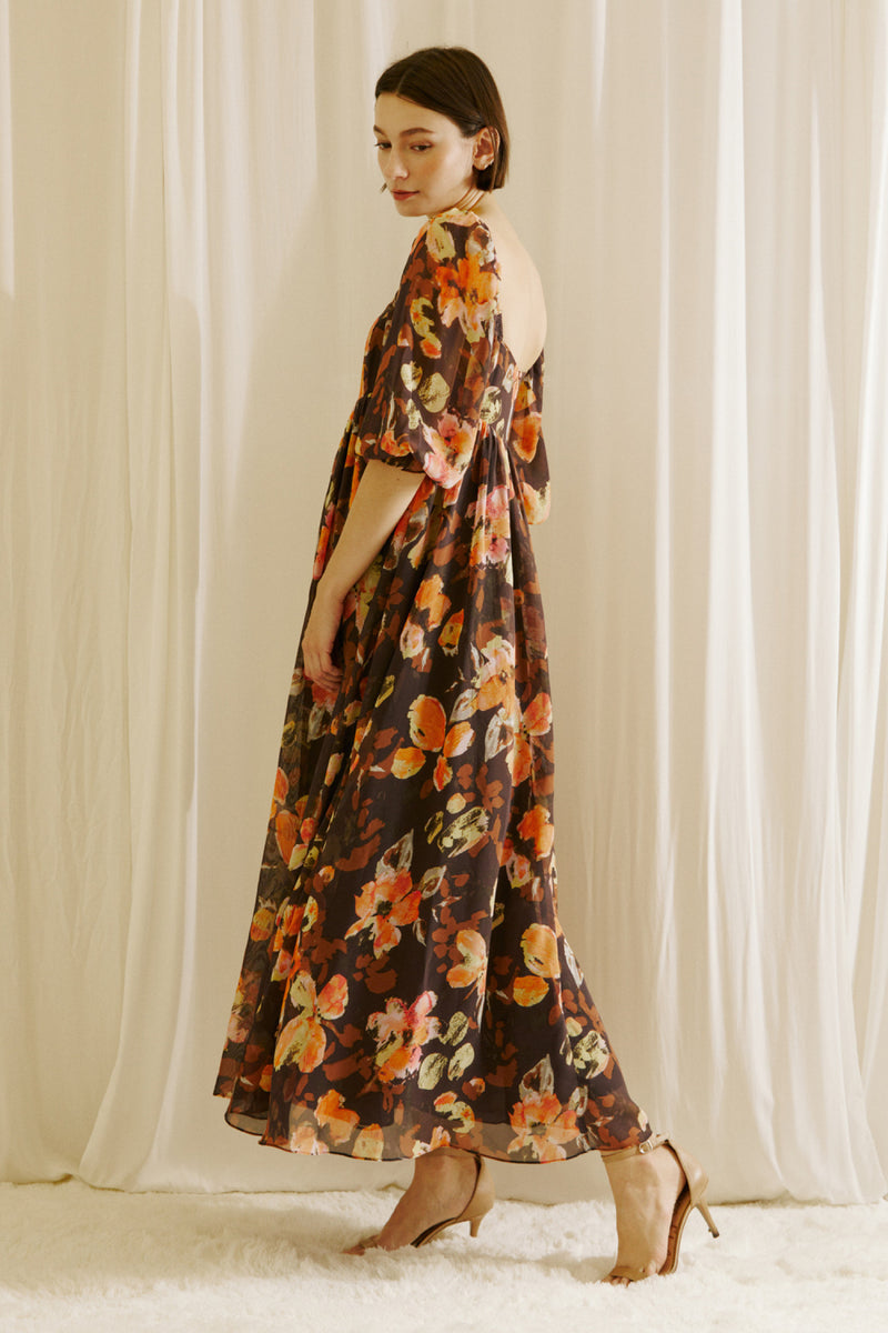 warm maxi dress Floral – Straight Line Boutique Empire Waist Meaning Of available in all sizes Tight Homecoming Dresses Size:21056