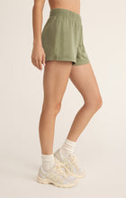 Load image into Gallery viewer, Weekender Shorts - Persimmon - Avocado - Classic Heather Grey