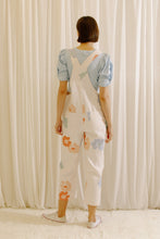 Load image into Gallery viewer, Floral Denim Overalls - Pastel Multi