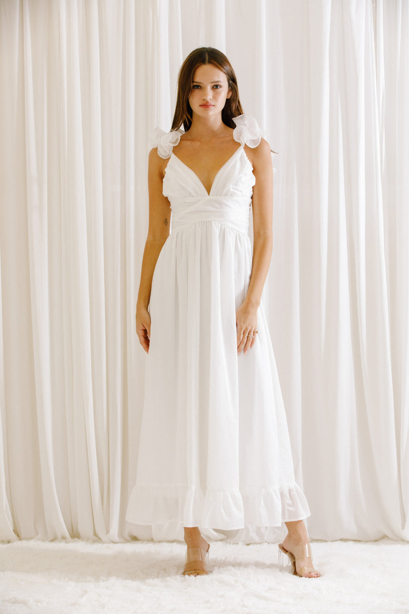 Romantic Maxi Dress – Straight Line Boutique