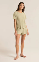 Load image into Gallery viewer, Dawn Smocked Rib Shorts - Green Lagoon or Green Meadow