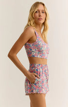 Load image into Gallery viewer, Sunny Side Floral Shorts - Baja Blue