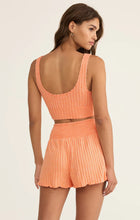 Load image into Gallery viewer, Zoe Rib Tank Bra - Malibu Orange