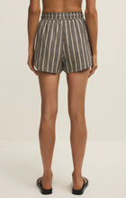 Load image into Gallery viewer, Perfect Line Shorts - Black/Natural Stripe